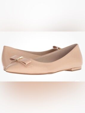 COLE HAAN Elsie Bow Skimmer Slip-on Ballet Flats